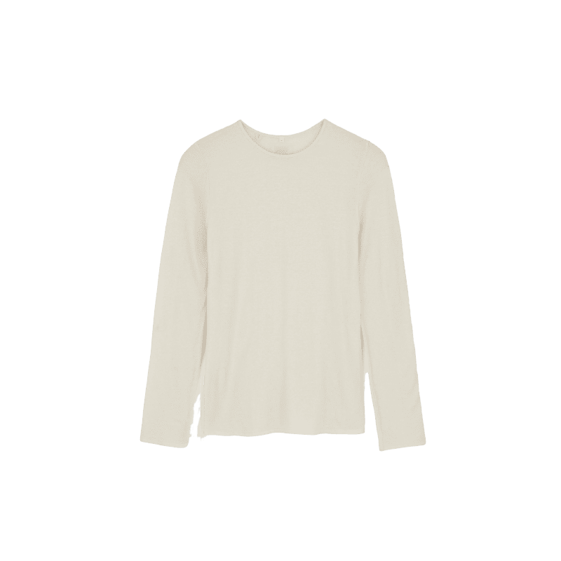 Aiayu Aw24 Gentle Long Sleeve Pure Ecru