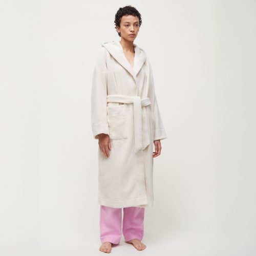 HoodedBathrobeTerry PureEcru L f8e8b806 c027 48a5 8bc0 dda0928f85aa