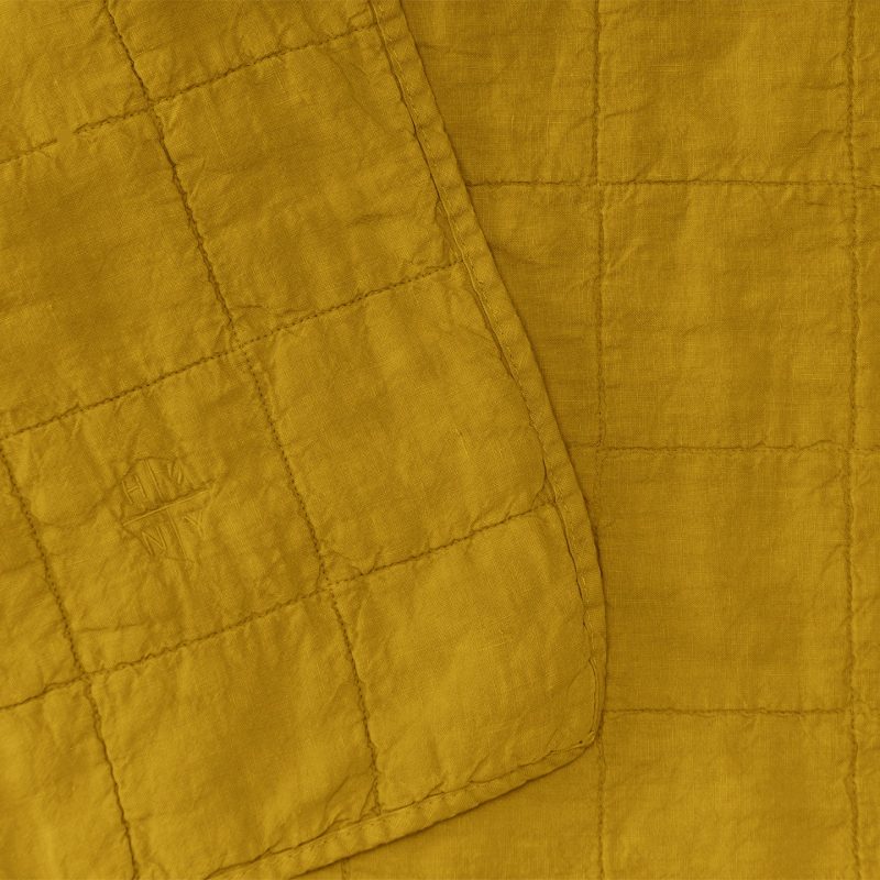 MUSTARD QUILT DETAIL RT