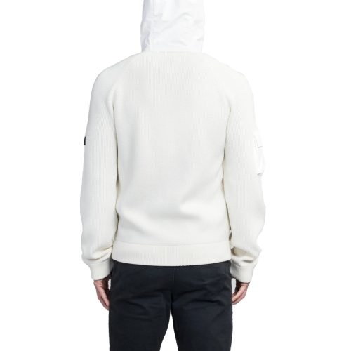 Nobis Hedge 3L Wool Chalk OM Back Hood