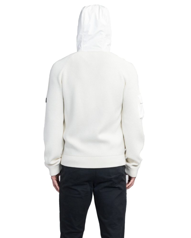 Nobis Hedge 3L Wool Chalk OM Back Hood