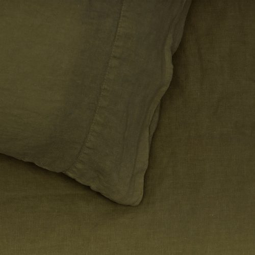 OLIVE PILLOWCASE DETAIL