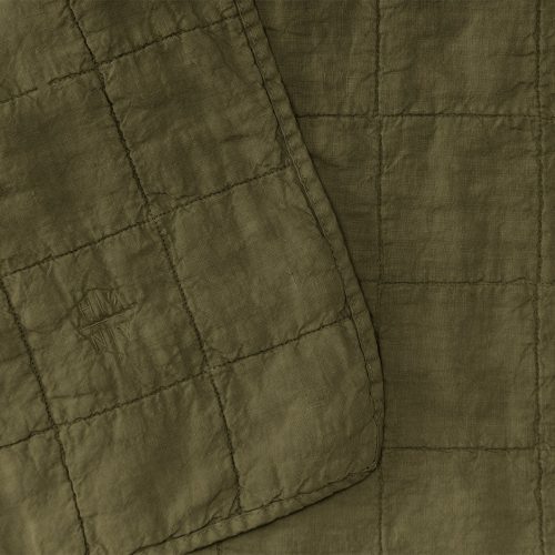 OLIVE QUILT DETAIL