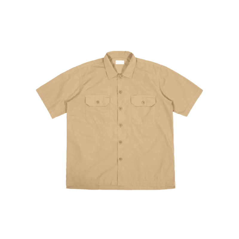 Utility SS Shirt Sand Front