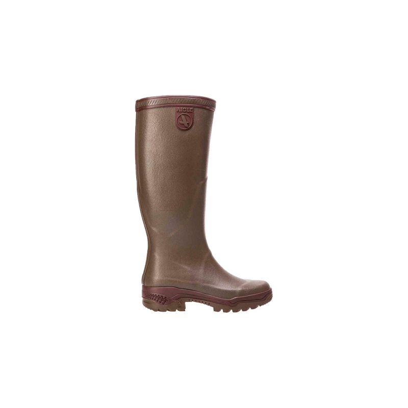 aigle m rain boots m parcours 2 wellington boot khaki 28124500295703