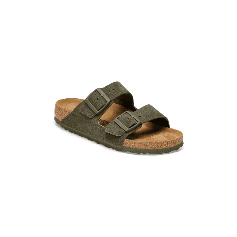 birkenstock fw23 m sandals arizona suede thyme 30800198893591