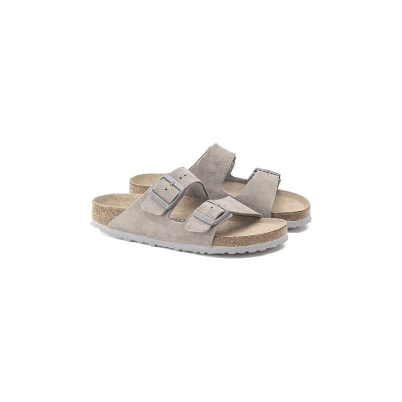 birkenstock m sandals arizona sfb sandal stone coin suede 28866747990039