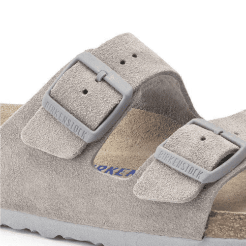 birkenstock m sandals arizona sfb sandal stone coin suede 28866748088343