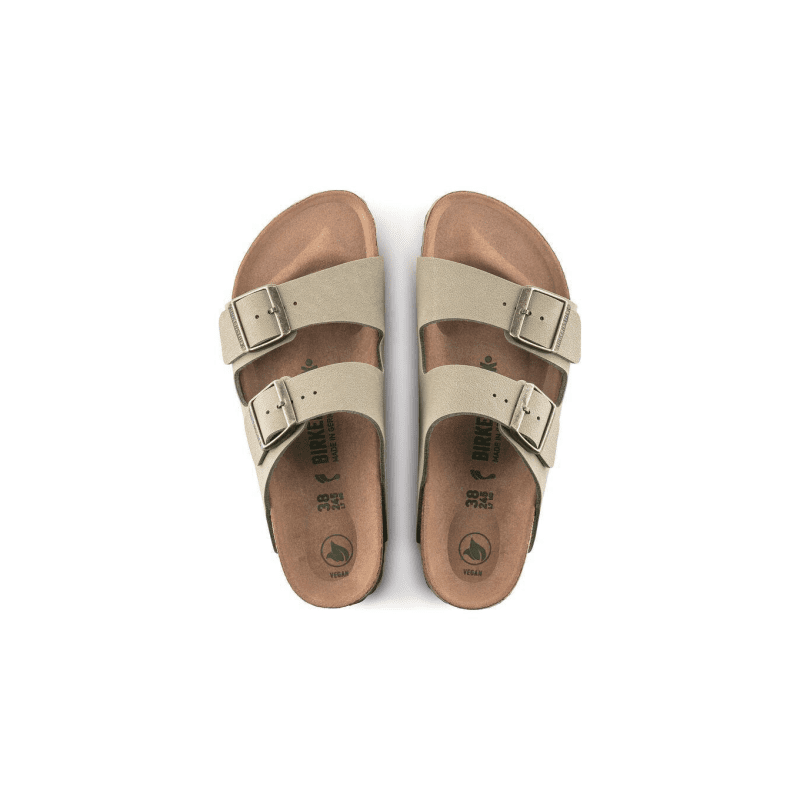 birkenstock m sandals w arizona vegan khaki 30539767480343