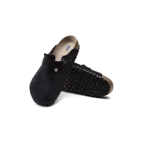 birkenstock u clogs boston suede midnight 30800192012311