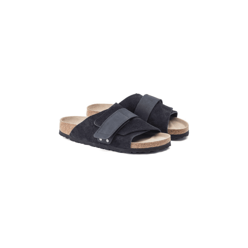 birkenstock u sandals kyoto suede midnight 30539821973527