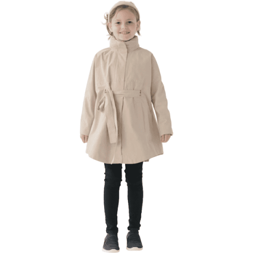 brgn k outerwear kids bris poncho beige 29102742405143