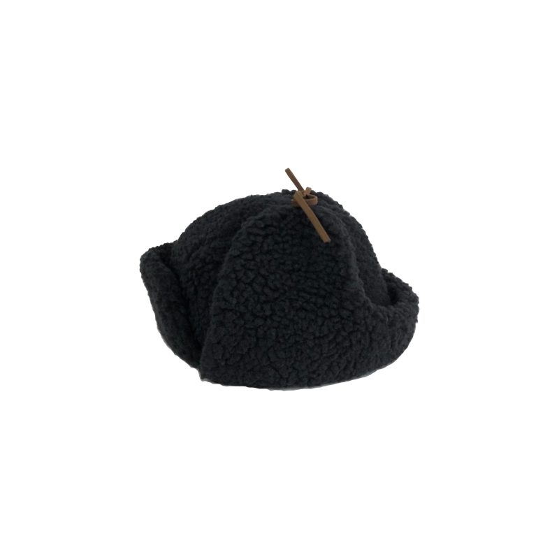 cableami winter hat boa aviator hat black 31031390863383