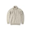 Devold Sweaters 2X-Small Nansen High Neck, Grey Melange