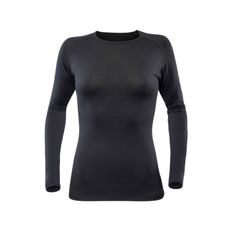 devold w base layer w breeze shirt black 30964199194647