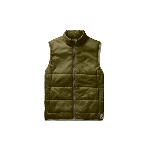 eco insulated vest command green