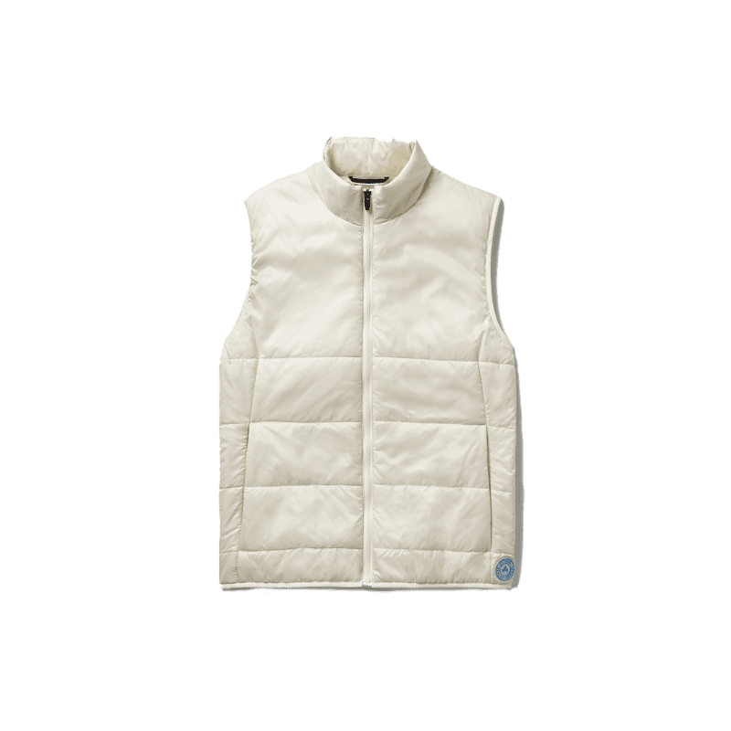 eco insulated vest white