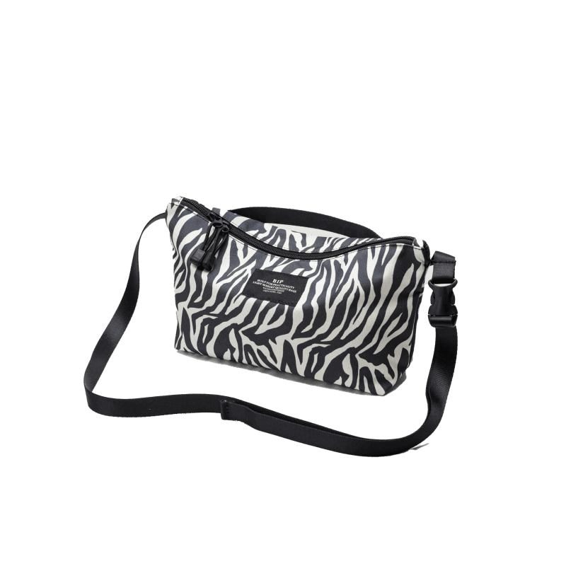 fannypack crossbody zebra