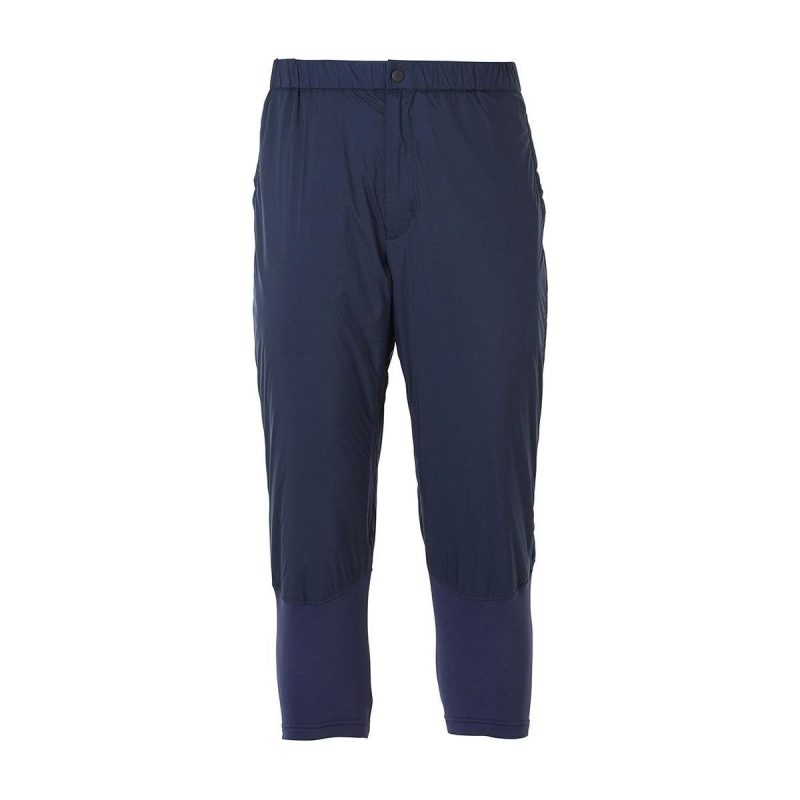 goldwin u pants hybrid 3 4 pants navy 31021088210967