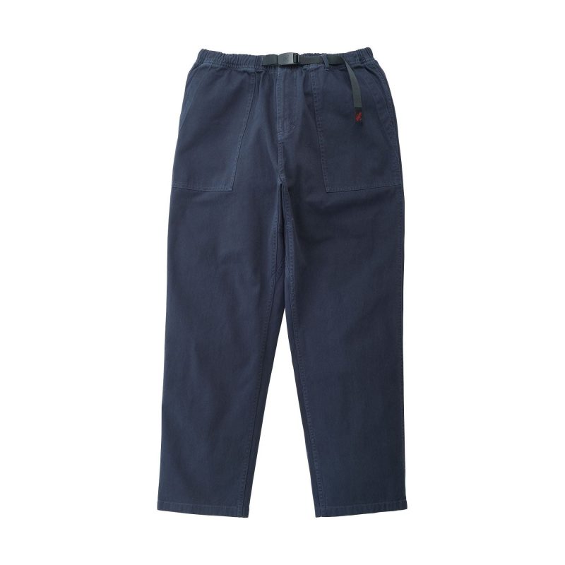 gramicci u pants loose tapered ridge pant double navy 30809254494231