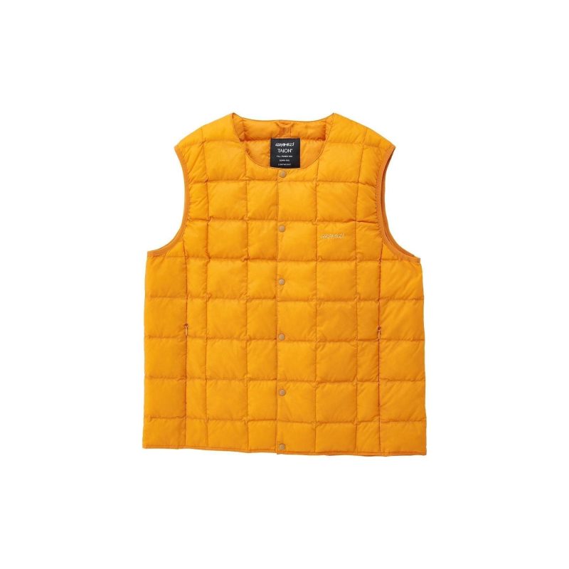 gramicci u vest inner down vest gold 30809254297623