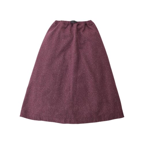 gramicci w skirt wool talecut skirt burgundy 30809258459159