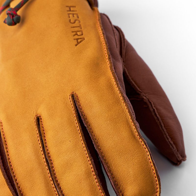 hestra fw23 ski gloves wakayama cork brown 30698975330327