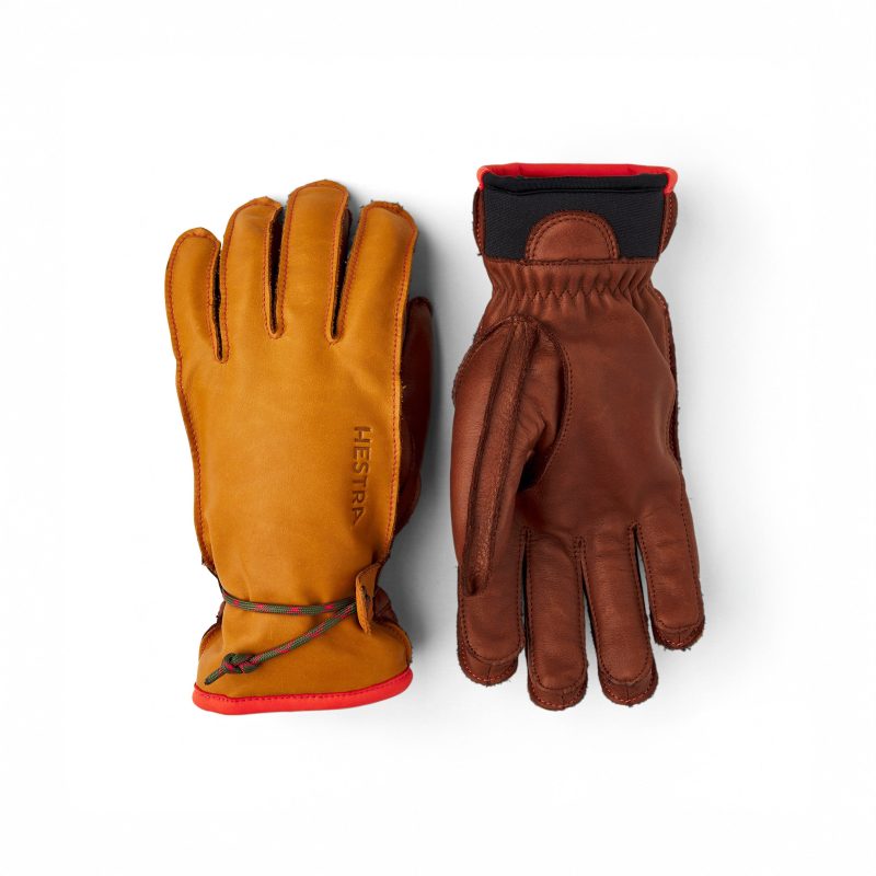 hestra fw23 ski gloves wakayama cork brown 30698975428631