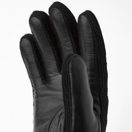 hestra fw23 w gloves jeanne black 30698953015319