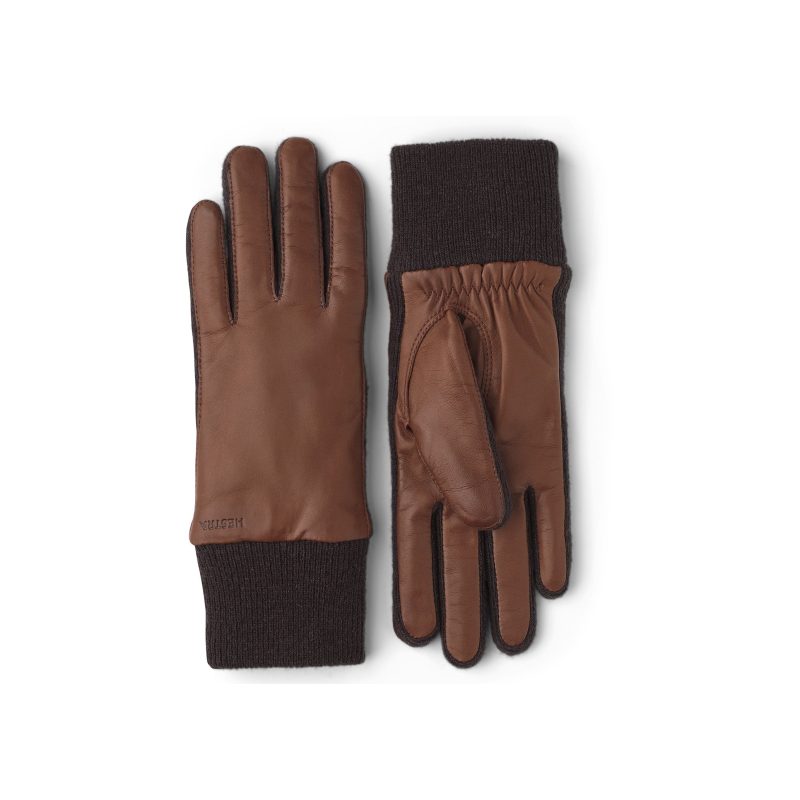 hestra fw23 w gloves megan gloves chestnut 30698958028823