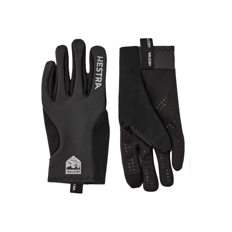 hestra u gloves runners all weather dark grey 28304770433047