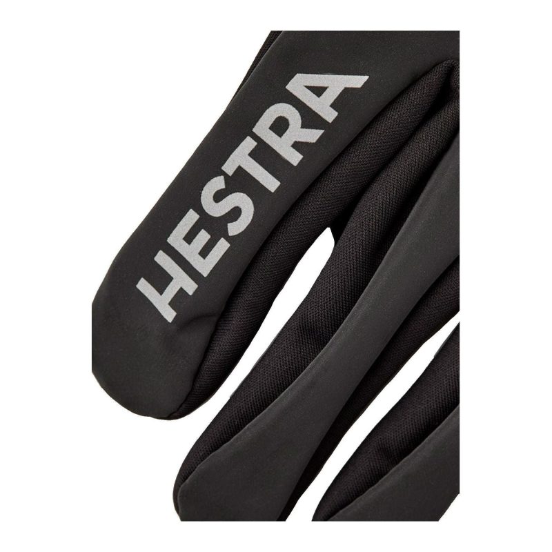 hestra u gloves runners all weather dark grey 28304770465815