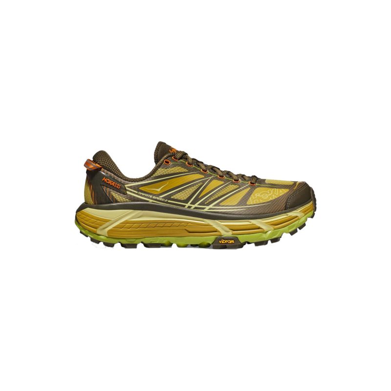 hoka u running shoe u mafate speed 2 dark olive golden lichen 30973745496087