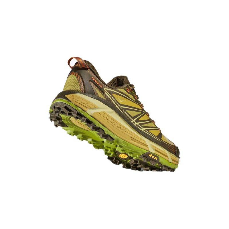 hoka u running shoe u mafate speed 2 dark olive golden lichen 30973747265559