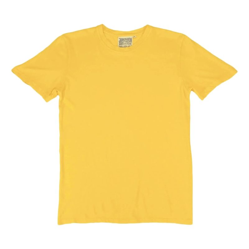 jungmaven w t shirts basic tee 3 6oz sunshine yellow 30563269476375