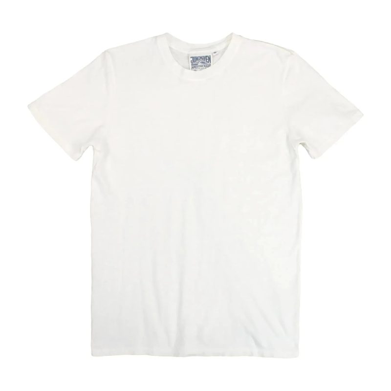 jungmaven w t shirts basic tee 3 6oz washed white 30563269935127