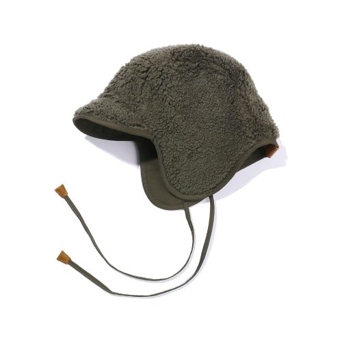 kappy fw23 u hat reversible trooper hat khaki green 30817613807639