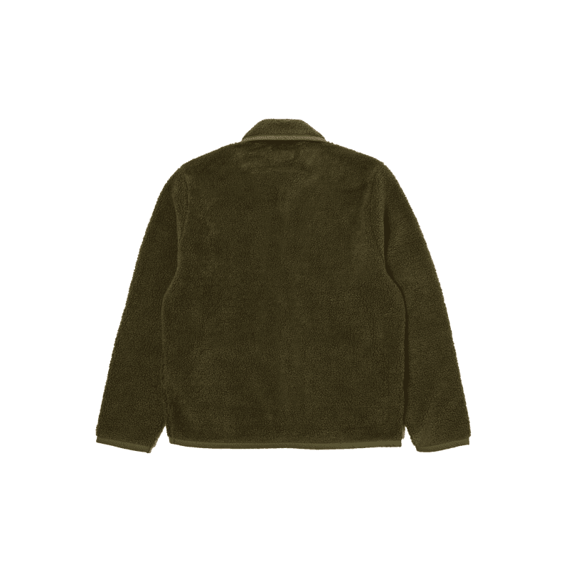 lancaster fleece olive back