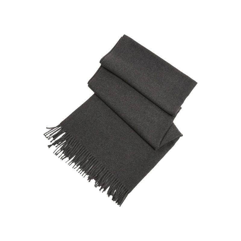 look by m scarves soft basic scarf charcoal 28206408761367