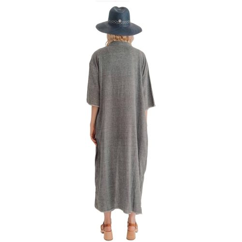 loomist dresses sile kimono dress charcoal 28153304416279