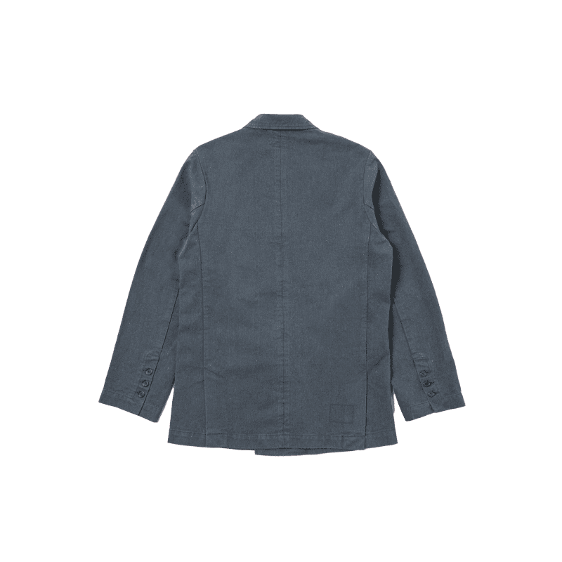 manor jacket indigo back