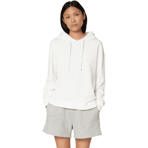 merz b schwanen w sweatshirt relaxed hoodie white 30543529705495