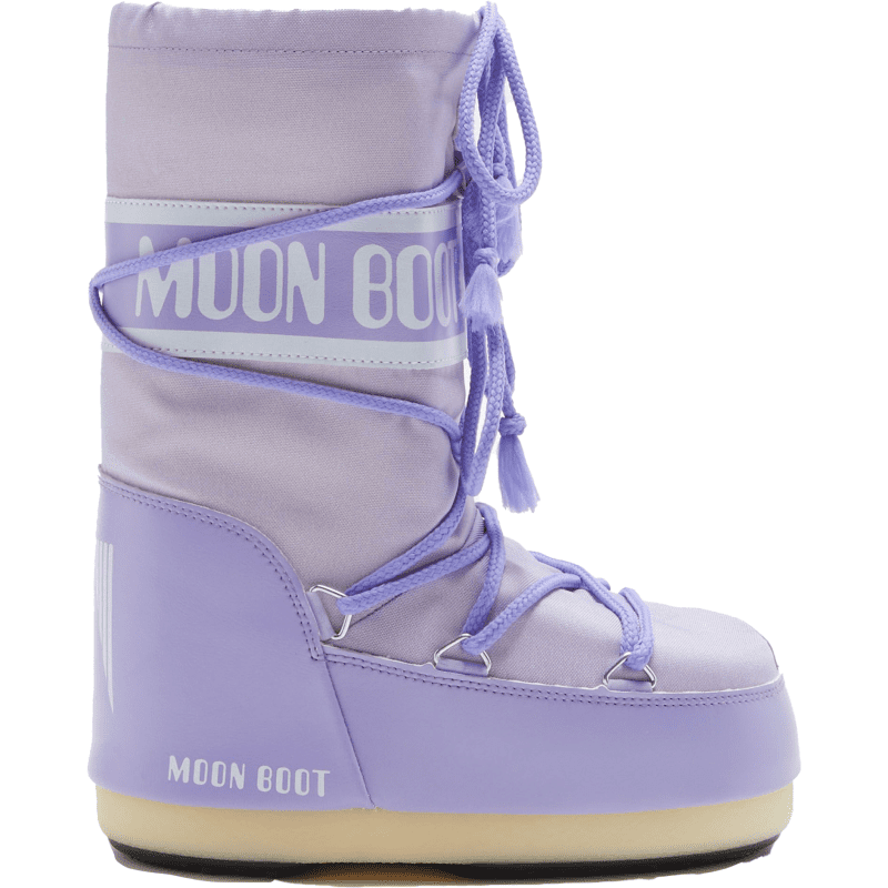 moon boot consignment k boots junior icon nylon lilac 31123038535703