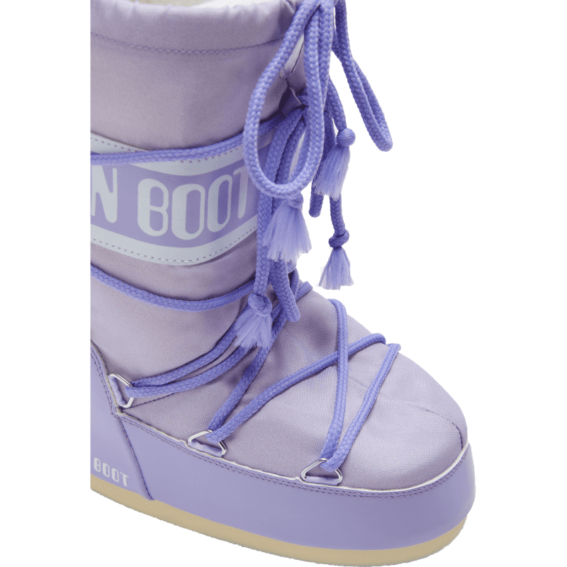 moon boot consignment k boots junior icon nylon lilac 31123038699543