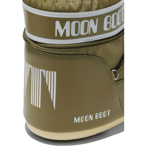 moon boot consignment w snow boots icon low nylon khaki 30977705213975