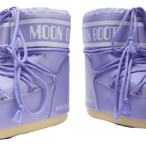 moon boot consignment w snow boots icon low nylon lilac 30977706557463