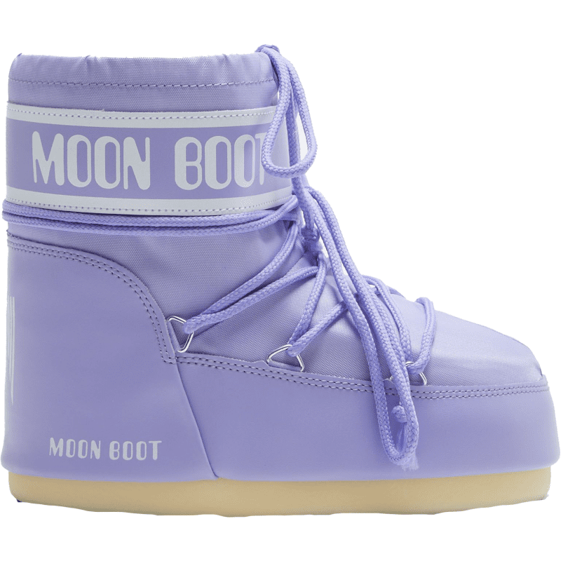 moon boot consignment w snow boots icon low nylon lilac 30977706590231