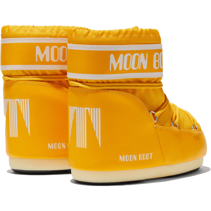 moon boot consignment w snow boots icon low nylon yellow 30977708490775