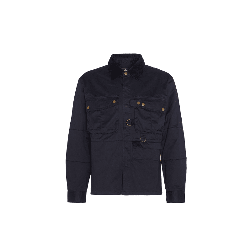 oakmoor overshirt black