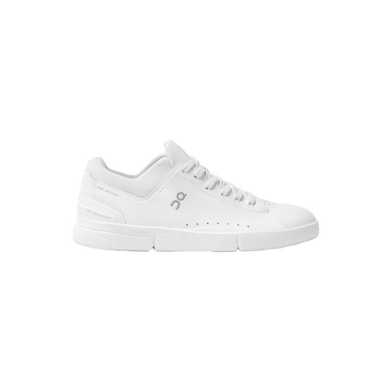 on running m sneakers m the roger advantage all white 28151026450455